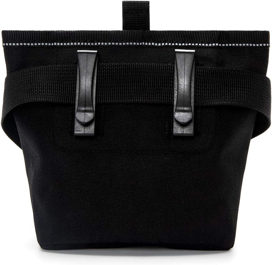 Professional Dog Training Treat Pouch with Magnetic Closure and Waist Clip, Hands-Free Design, One-Hand Access, Open Top, 3-Cup Capacity for Obedience Training, Running, and Walking