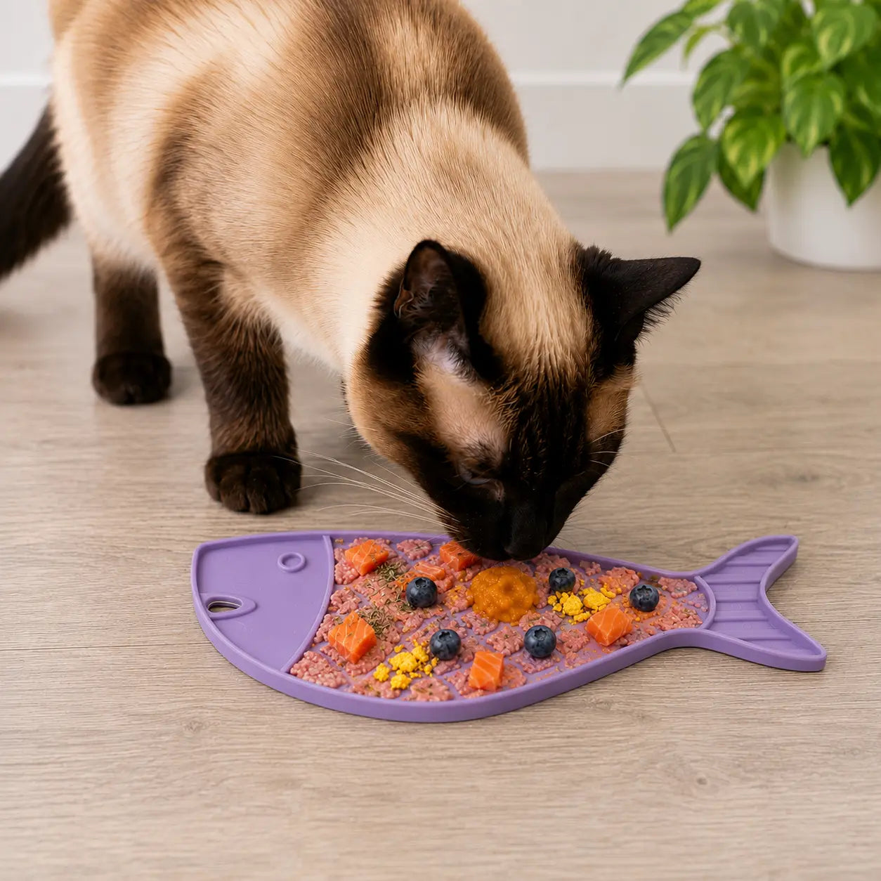 Goldfish Emat Small Enrichment Lick Mat for Cats by Sodapup