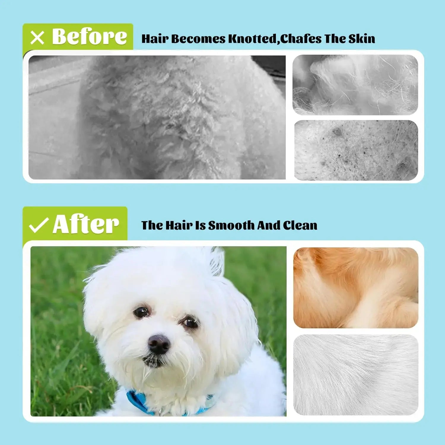 2-in-1 Pet Bath Brush with Integrated Shampoo Dispenser for Dogs and Cats - Suitable for Long and Short Hair