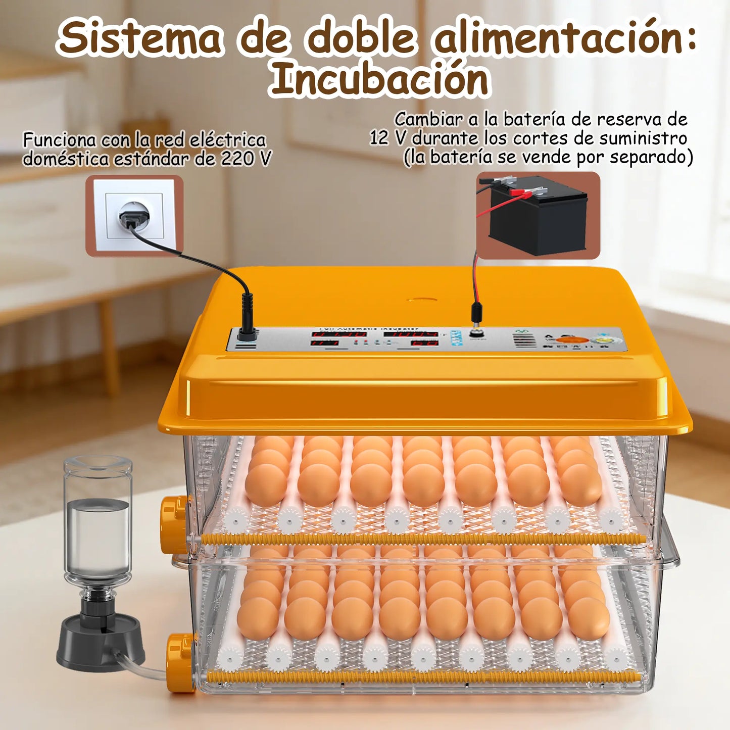 Intelligent Digital Egg Incubator 120 for 2026 with Automatic Turning and Humidity Control - Professional Poultry Hatcher for Chicken, Duck, Goose, and Quail Eggs