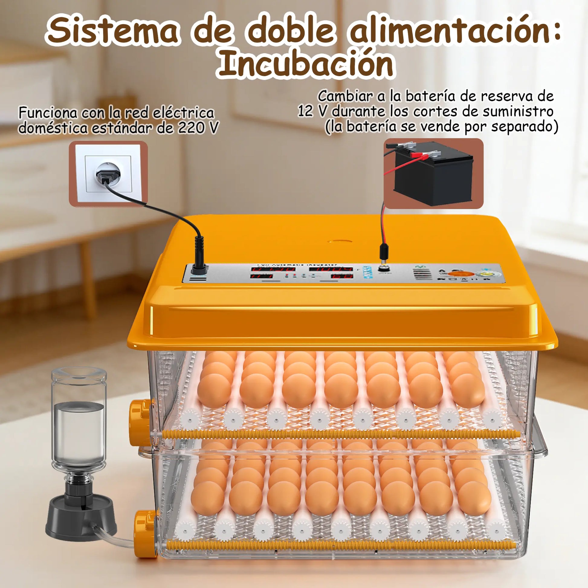 Intelligent Digital Egg Incubator 120 for 2026 with Automatic Turning and Humidity Control - Professional Poultry Hatcher for Chicken, Duck, Goose, and Quail Eggs