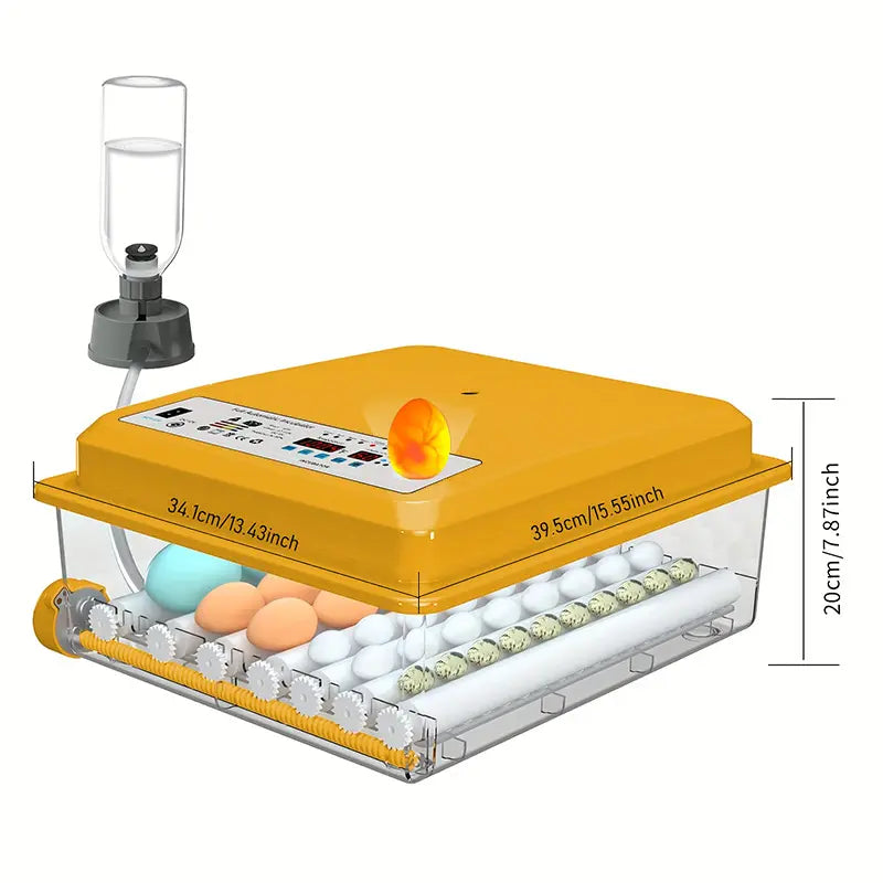 Intelligent Digital Egg Incubator 120 for 2026 with Automatic Turning and Humidity Control - Professional Poultry Hatcher for Chicken, Duck, Goose, and Quail Eggs