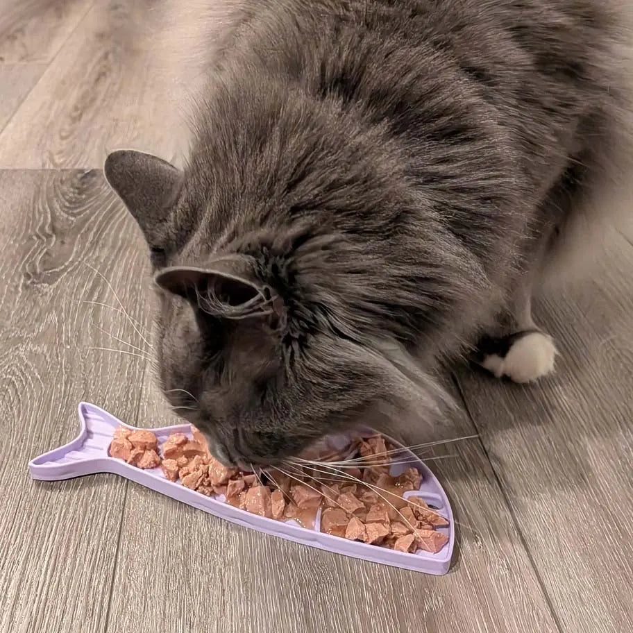 Goldfish Emat Small Enrichment Lick Mat for Cats by Sodapup